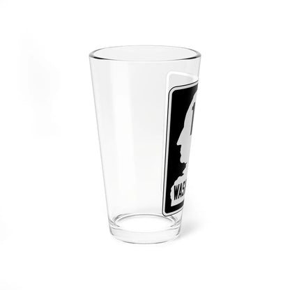 WA-PSH16 (Washington) (Road Sign) Pint Glass 16oz - Go Mug Yourself