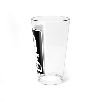 WA-PSH19 (Washington) (Road Sign) Pint Glass 16oz - Go Mug Yourself
