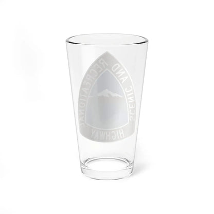WA Scenic and Recreational Highway (Washington) (Road Sign) Pint Glass 16oz - Go Mug Yourself