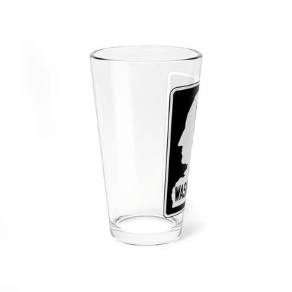 WA-SSH11-I (Washington) (Road Sign) Pint Glss 16oz - Go Mug Yourself