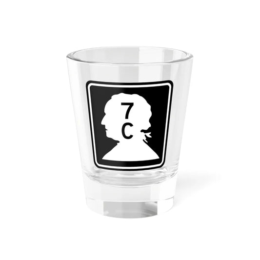 WA-SSH7C (Washington) (Road Sign) Shot Glass 1.5oz 1.5oz - Go Mug Yourself