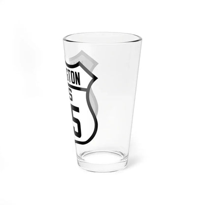 WA-US195 (Washington) (Road Sign) Pint Glass 16oz - Go Mug Yourself