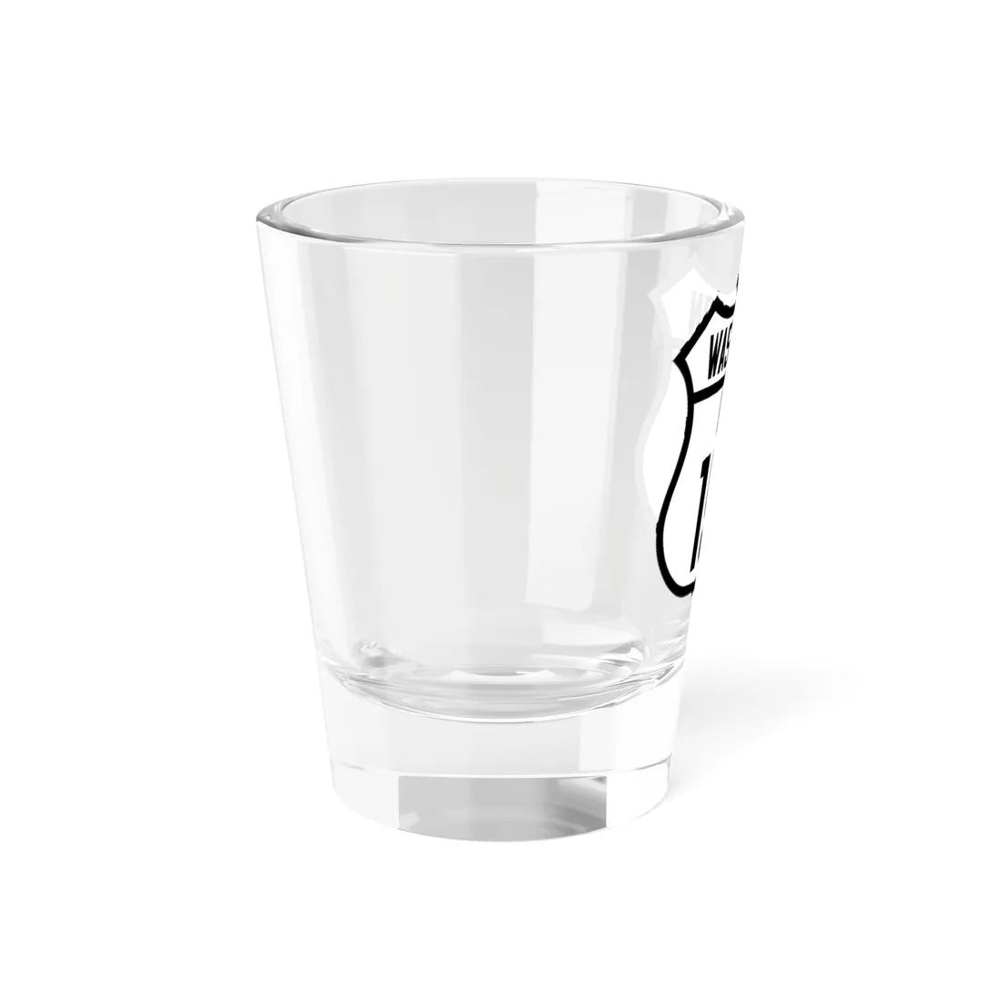 WA-US195 (Washington) (Road Sign) Shot Glass 1.5oz - Go Mug Yourself