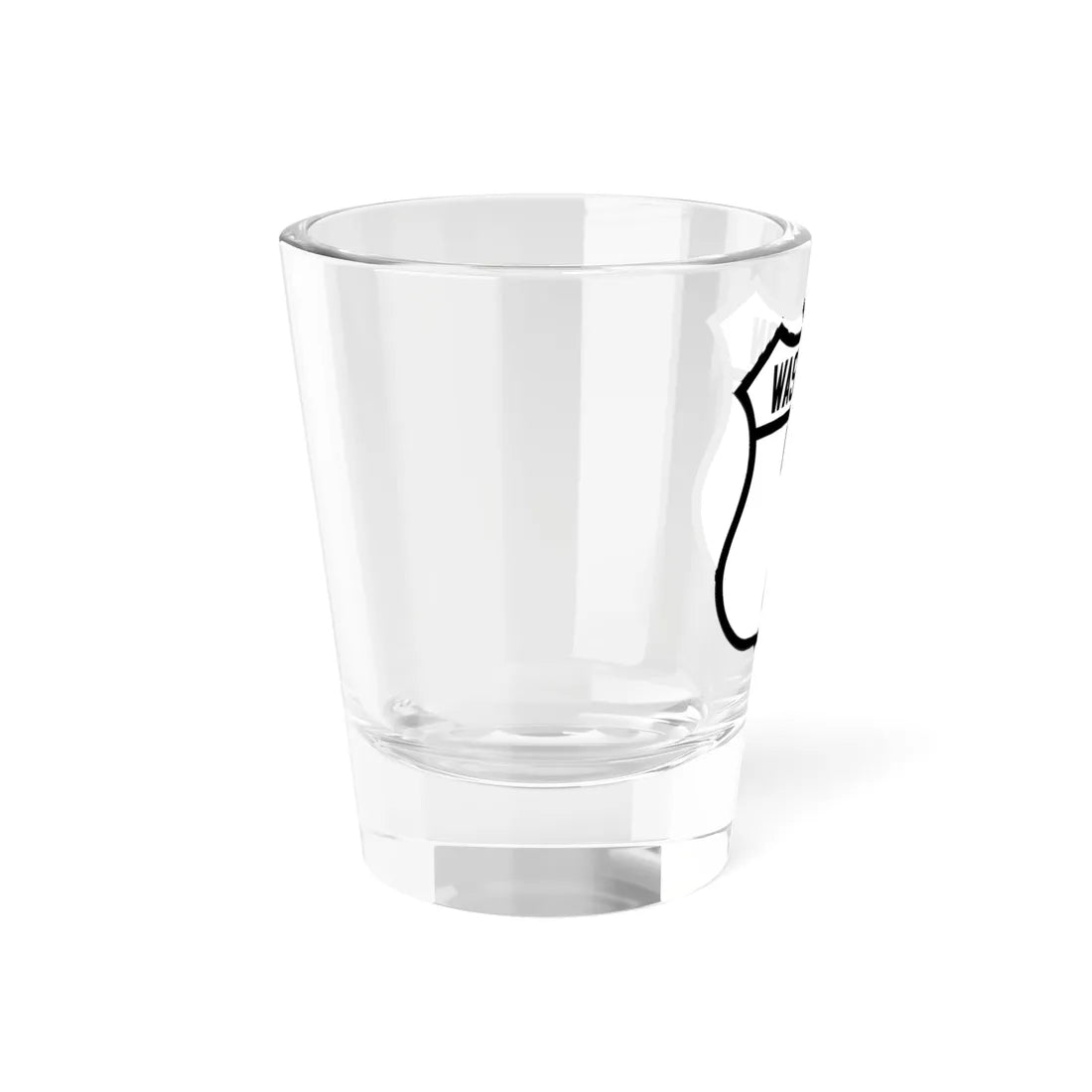 WA-US2 (Washington) (Road Sign) Shot Glass 1.5oz - Go Mug Yourself