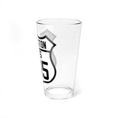 WA-US295 (Washington) (Road Sign) Pint Glass 16oz - Go Mug Yourself