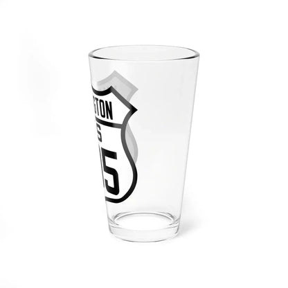 WA-US395 (Washington) (Road Sign) Pint Glass 16oz - Go Mug Yourself