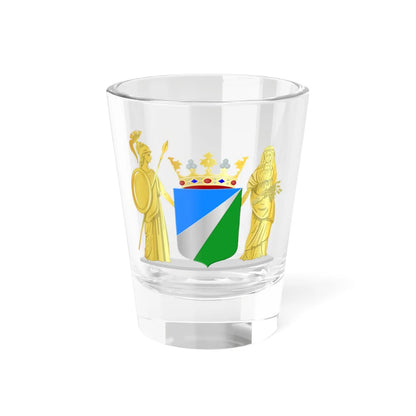 Waadhoeke wapen (Netherlands) (Coat of Arms) Shot Glass 1.5oz 1.5oz - Go Mug Yourself