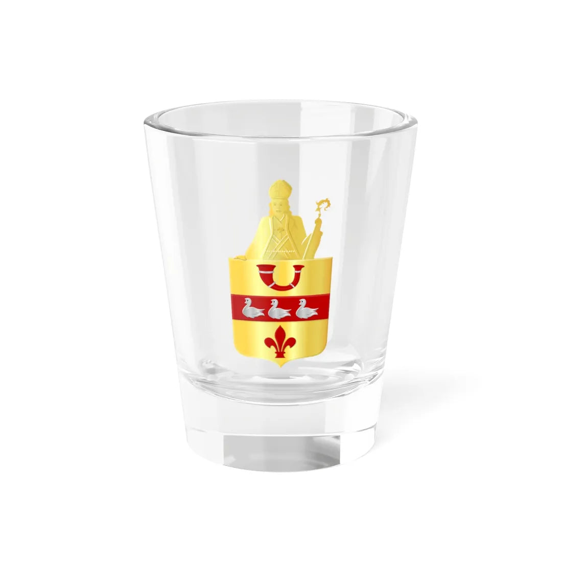 Waalre wapen (Netherlands) (Coat of Arms) Shot Glass 1.5oz 1.5oz - Go Mug Yourself