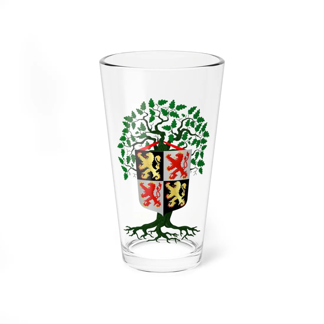 Waalwijk wapen (Netherlands) (Coat of Arms) Pint Glass 16oz 16oz - Go Mug Yourself