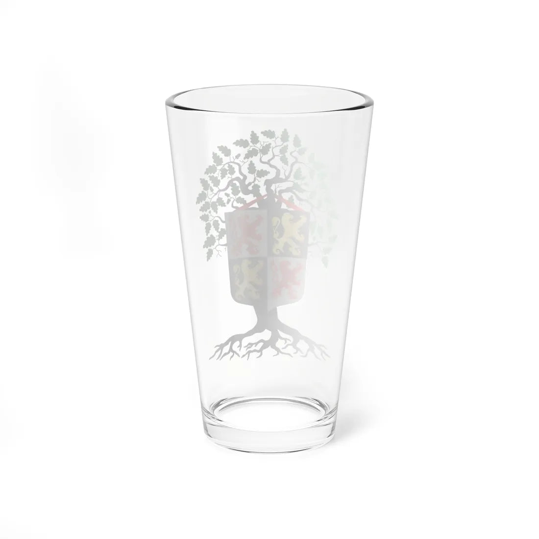 Waalwijk wapen (Netherlands) (Coat of Arms) Pint Glass 16oz - Go Mug Yourself
