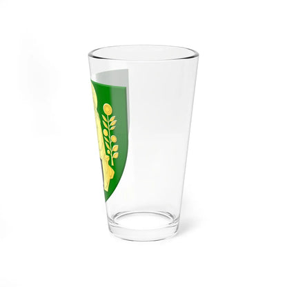 Waarschoot wapen (Belgium) (Coat of Arms) Pint Glass 16oz - Go Mug Yourself