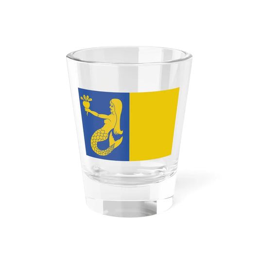 Waasmunster vlag (Belgium) Shot Glass 1.5oz 1.5oz - Go Mug Yourself