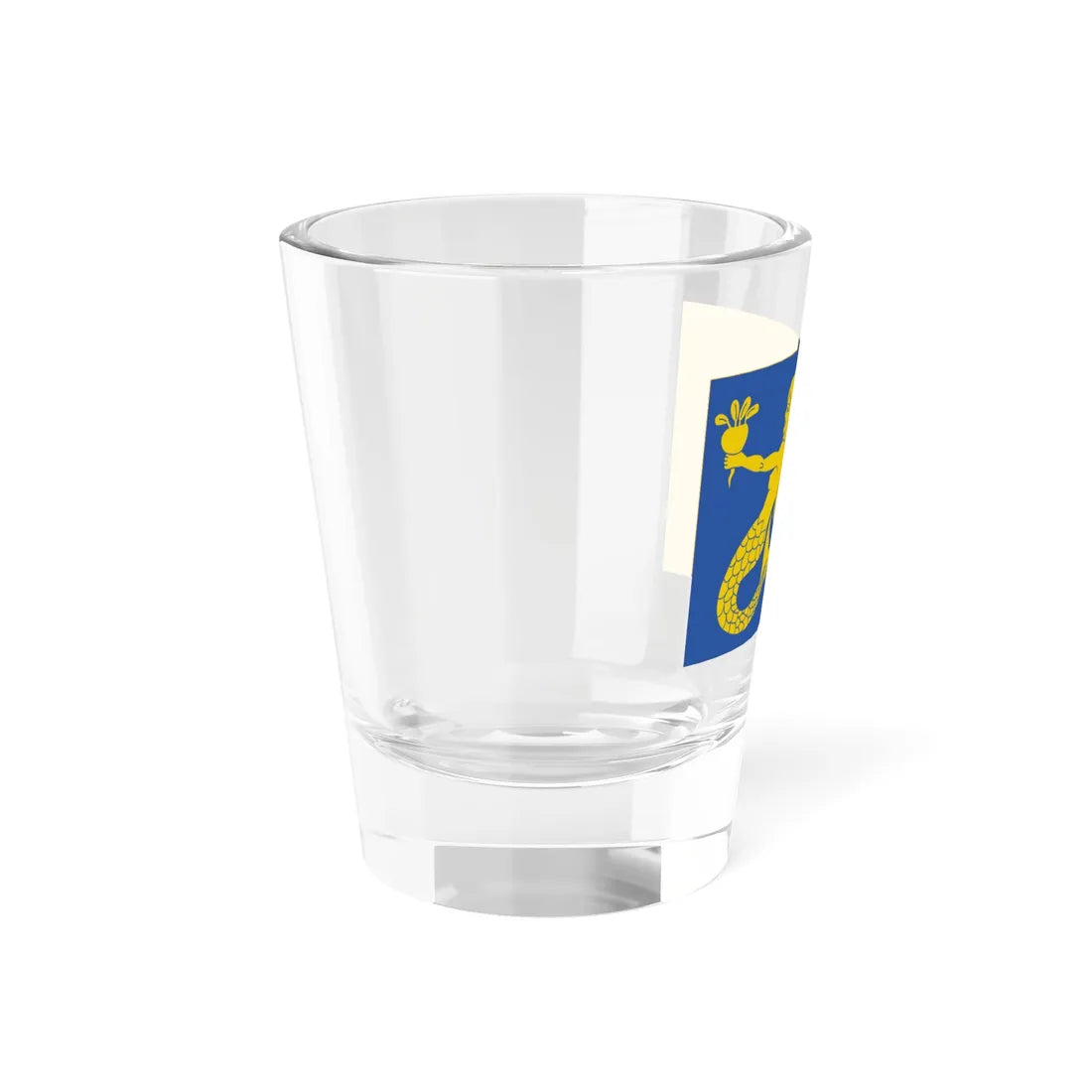 Waasmunster vlag (Belgium) Shot Glass 1.5oz - Go Mug Yourself