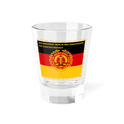 Wachregiment Berlin des Ministeriums für Staatssicherheit colors (Germany) Shot Glass 1.5oz 1.5oz - Go Mug Yourself