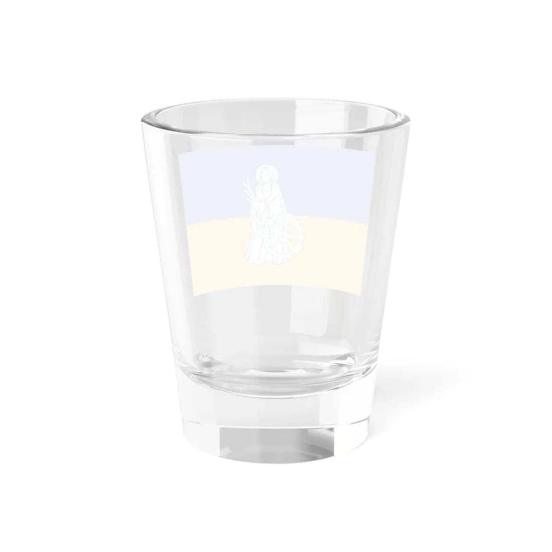 Wachtebeke vlag (Belgium) Shot Glass 1.5oz - Go Mug Yourself