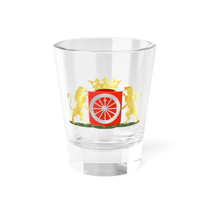 Wageningen wapen HRvA (Netherlands) (Coat of Arms) Shot Glass 1.5oz 1.5oz - Go Mug Yourself