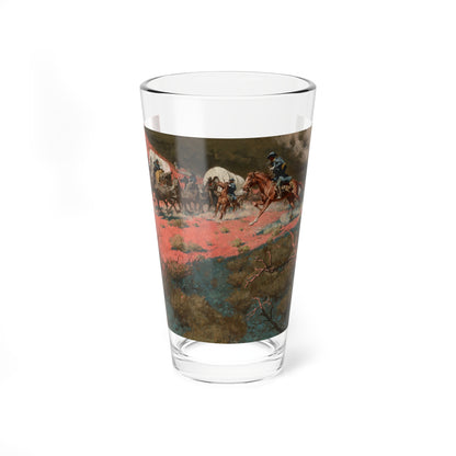 Wagon Trail, 1955 - Pint Glass 16oz-16oz-Go Mug Yourself