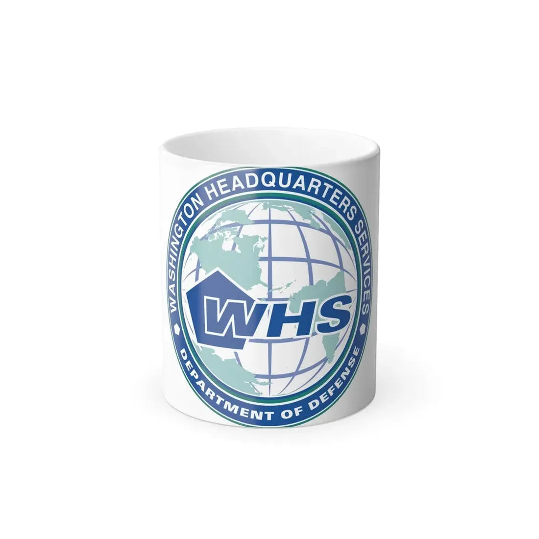 Wahington Headquarters Services WHS - Color Changing Coffee Mug 11oz - Go Mug Yourself