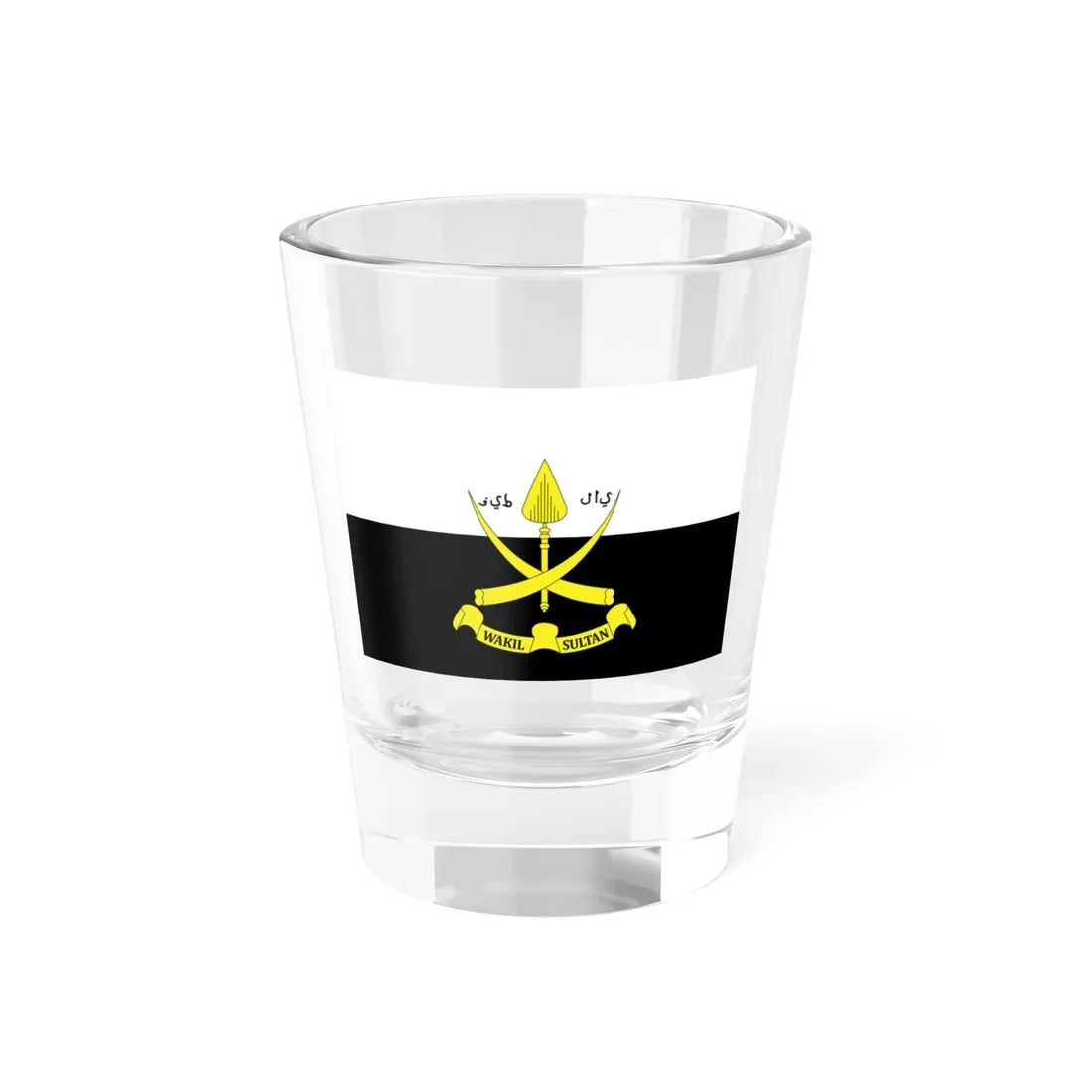 Wakil Sultan Standard (Malaysia) Shot Glass 1.5oz 1.5oz - Go Mug Yourself