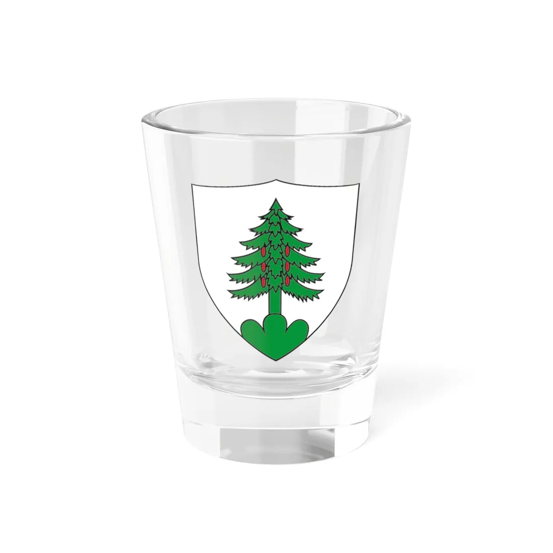 Walchwil Wappen (Switzerland) (Coat of Arms) Shot Glass 1.5oz 1.5oz - Go Mug Yourself