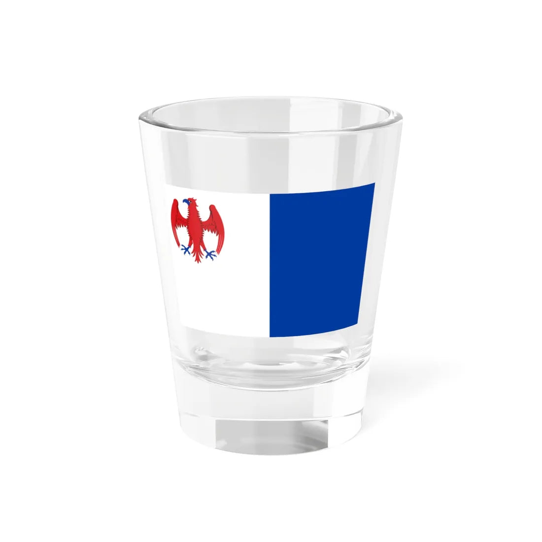 Walcourt vlag (Belgium) Shot Glass 1.5oz 1.5oz - Go Mug Yourself