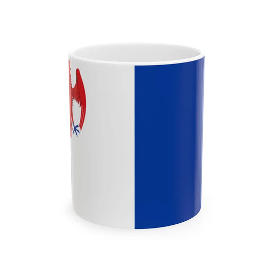 Walcourt vlag (Belgium) White Coffee Mug 11oz - Go Mug Yourself