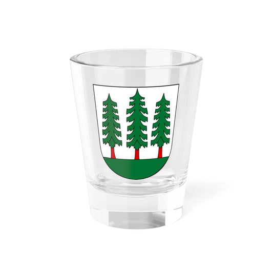 Wald-blazon-modern (Switzerland) (Coat of Arms) Shot Glass 1.5oz 1.5oz - Go Mug Yourself