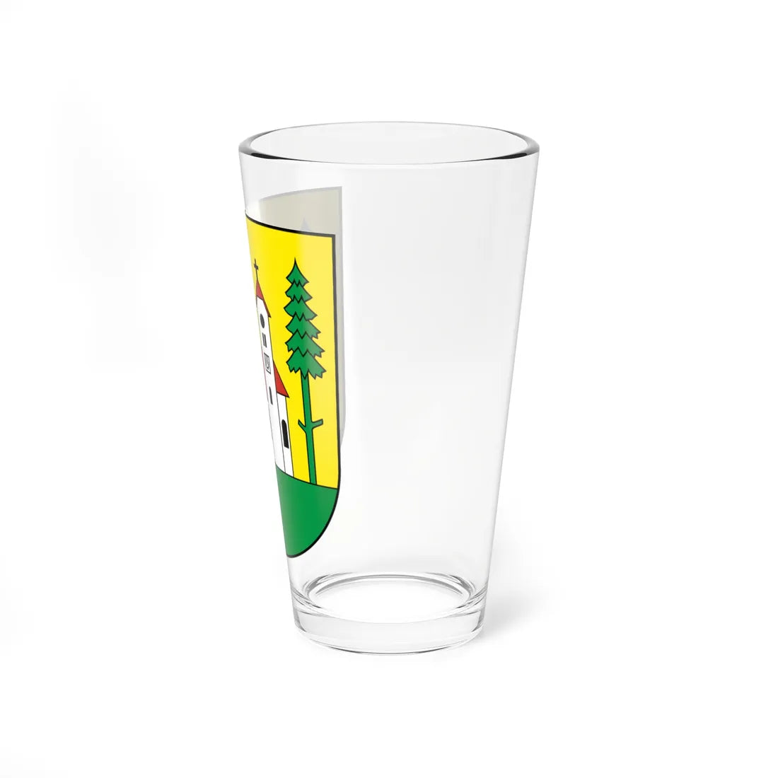 Waldkirch-blazon (Switzerland) (Coat of Arms) Pint Glass 16oz - Go Mug Yourself