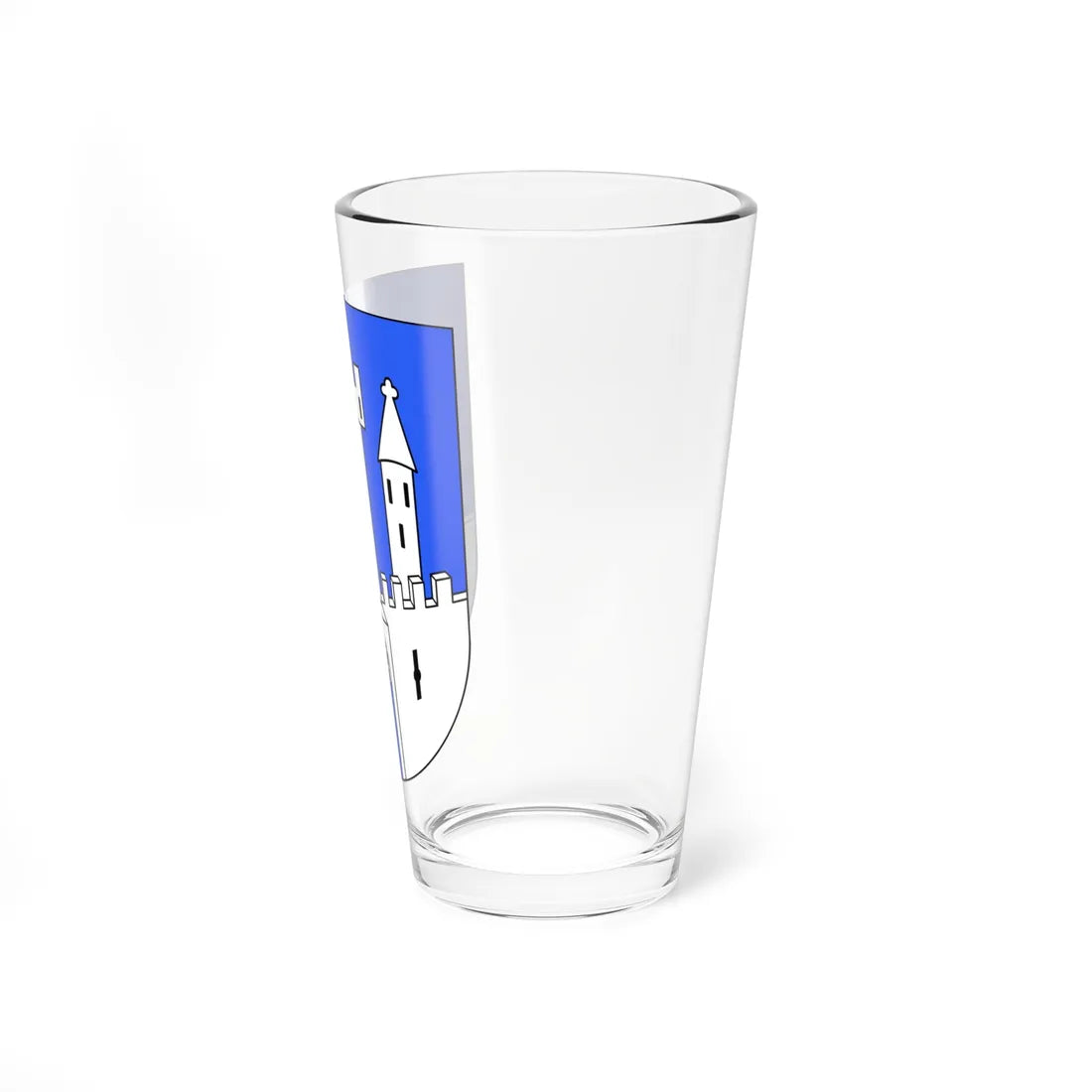 Walenstadt-coat of arms (Switzerland) (Coat of Arms) Pint Glass 16oz - Go Mug Yourself