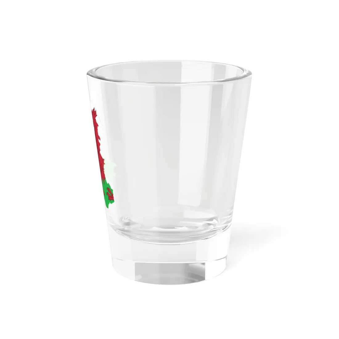 Wales-Flagmap (United Kingdom) Shot Glass 1.5oz - Go Mug Yourself