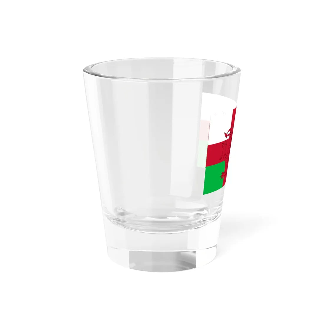 Wales Nordic flag proposal (United Kingdom) Shot Glass 1.5oz - Go Mug Yourself