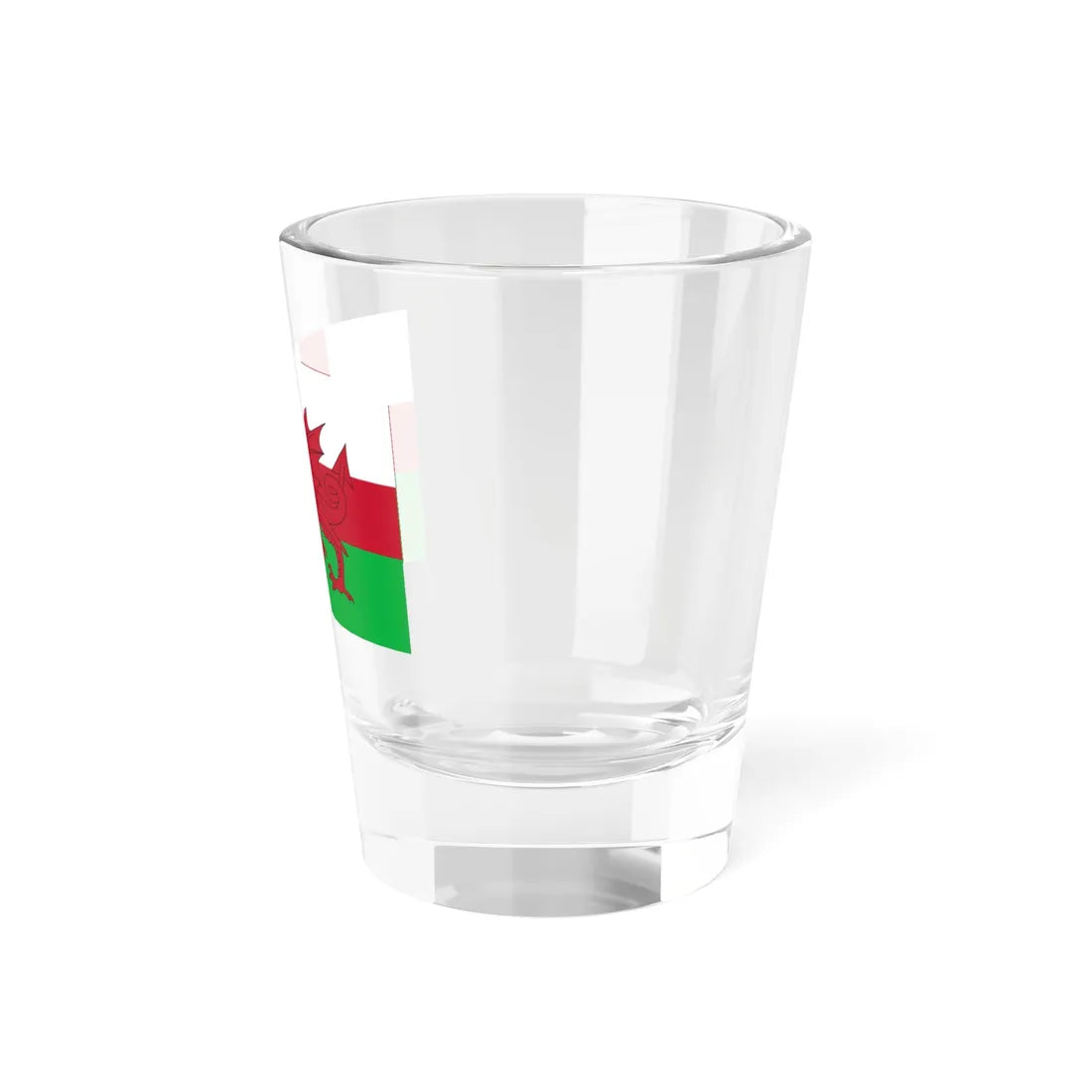 Wales Nordic flag proposal (United Kingdom) Shot Glass 1.5oz - Go Mug Yourself