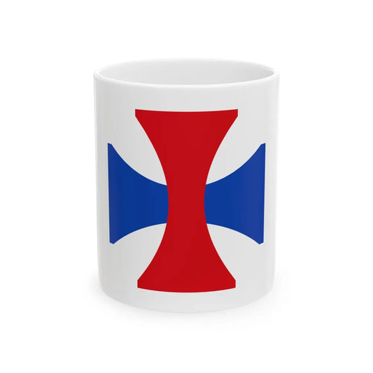 Walhain vlag (Belgium) White Coffee Mug 11oz - Go Mug Yourself