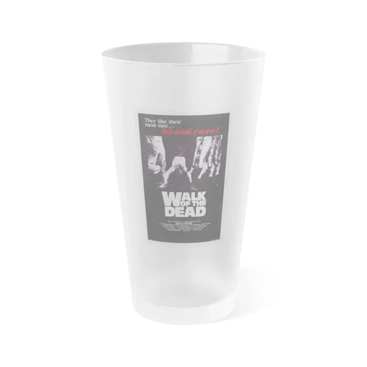 WALK OF THE DEAD (VENGEANCE OF THE ZOMBIES) 1973 Movie Poster - Frosted Pint Glass 16oz 16oz Frosted - Go Mug Yourself