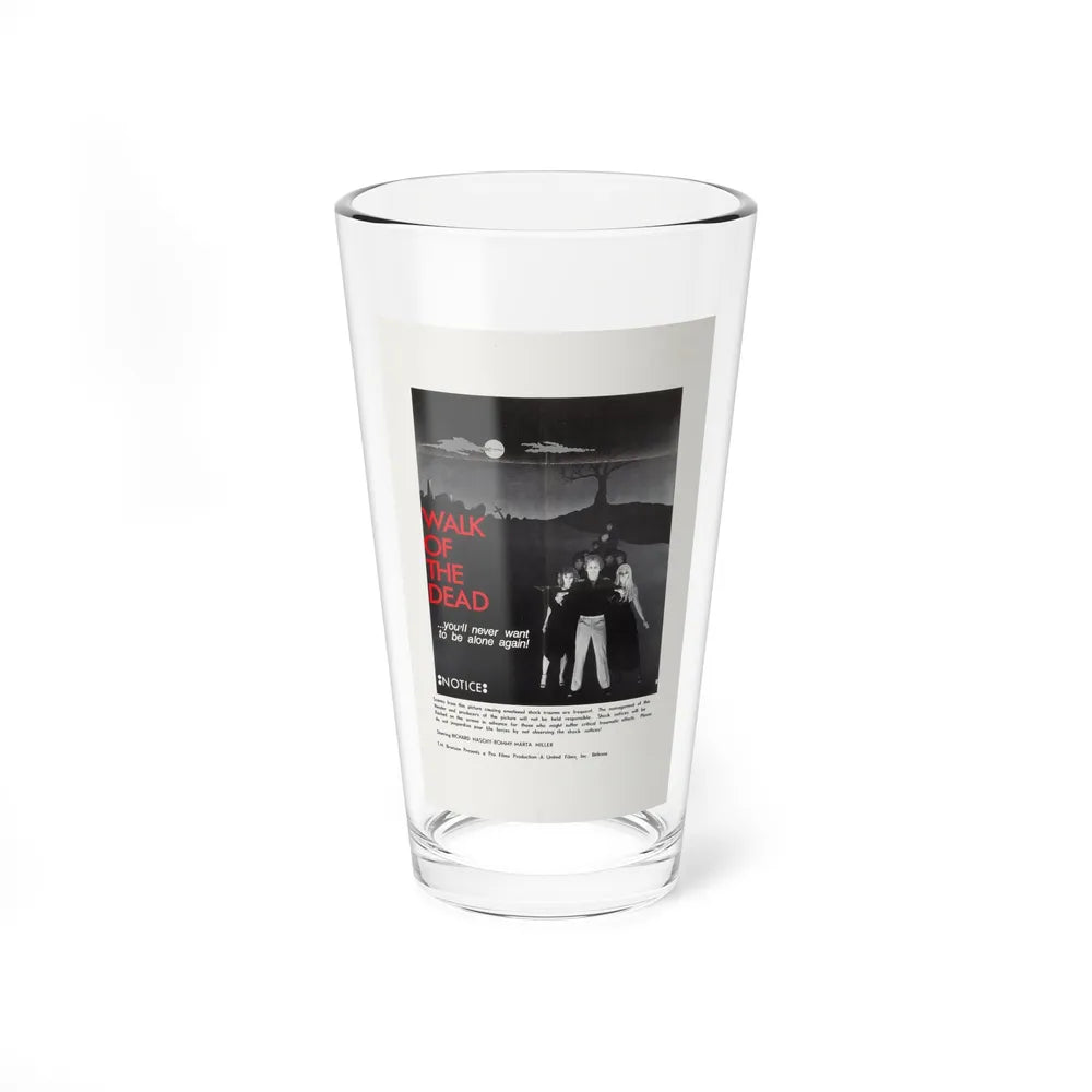 WALK OF THE DEAD (VENGEANCE OF THE ZOMBIES) (2) 1973 Movie Poster - Pint Glass 16oz-16oz-Go Mug Yourself