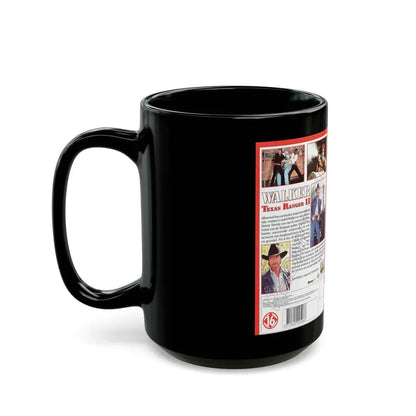WALKER TEXAS RANGER 2 (VHS COVER) - Black Coffee Mug - Go Mug Yourself