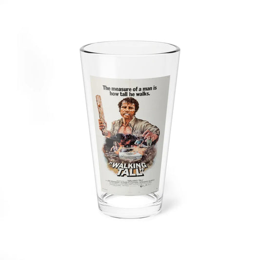 WALKING TALL 1973 Movie Poster - Pint Glass 16oz-16oz-Go Mug Yourself