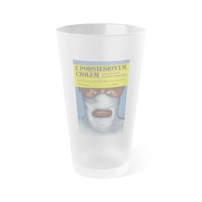 WALKING TALL (POLISH) 1973 Movie Poster - Frosted Pint Glass 16oz 16oz Frosted - Go Mug Yourself