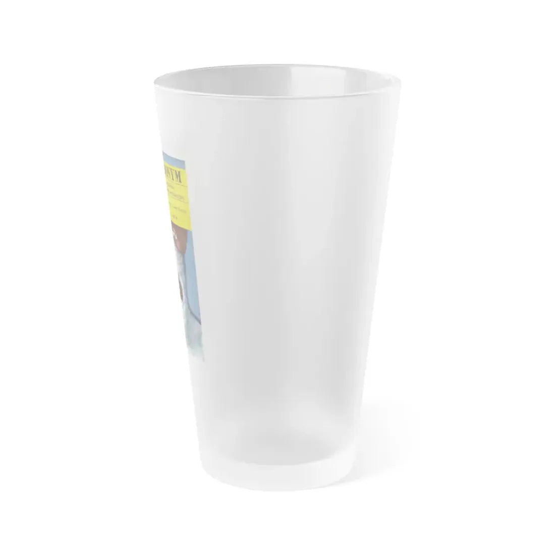WALKING TALL (POLISH) 1973 Movie Poster - Frosted Pint Glass 16oz - Go Mug Yourself