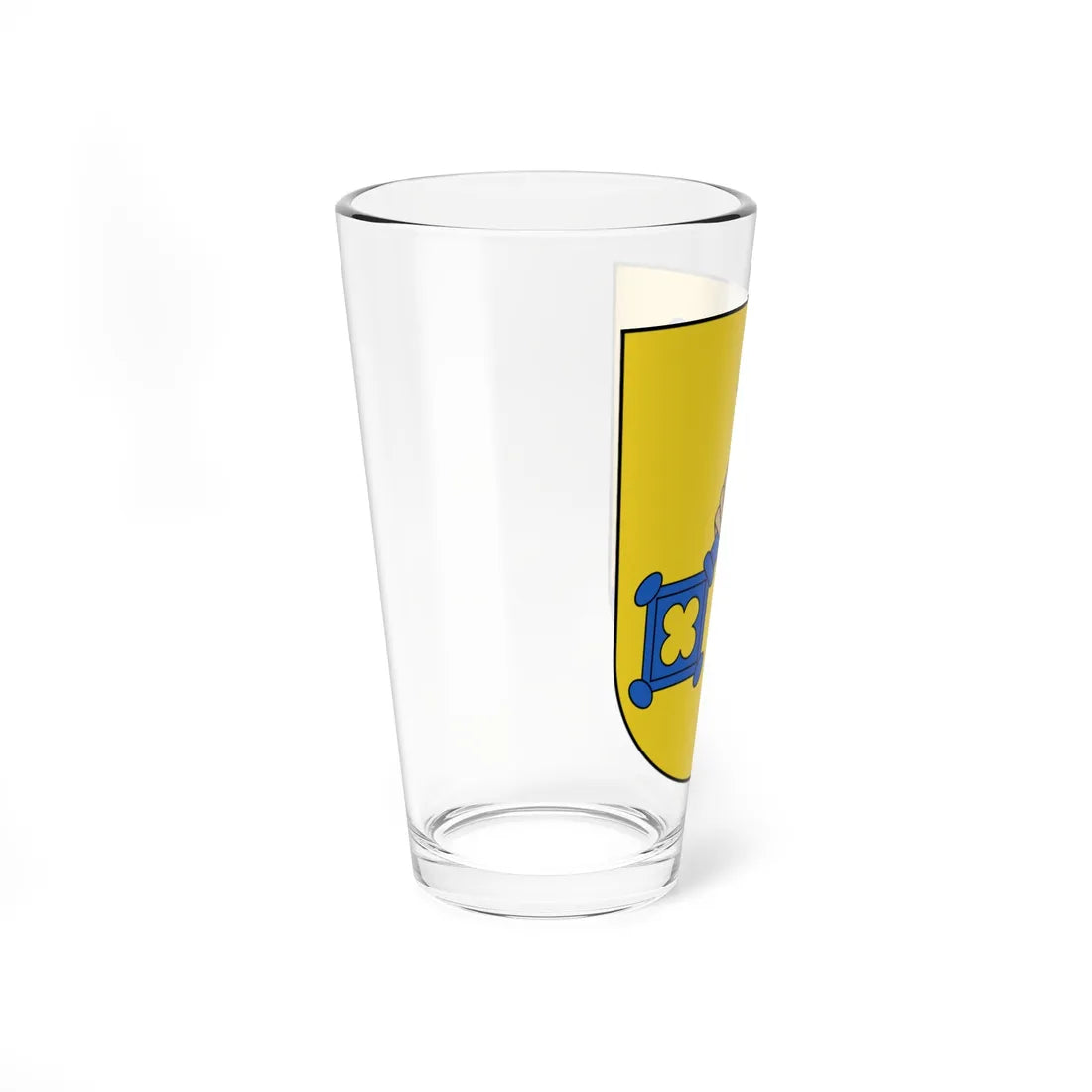 Wallisellen-blazon (Switzerland) (Coat of Arms) Pint Glass 16oz - Go Mug Yourself