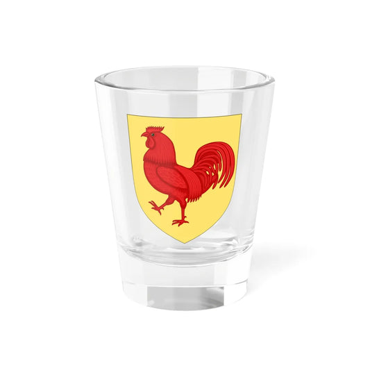 Wallonia coat of arms (Belgium) (Coat of Arms) Shot Glass 1.5oz 1.5oz - Go Mug Yourself