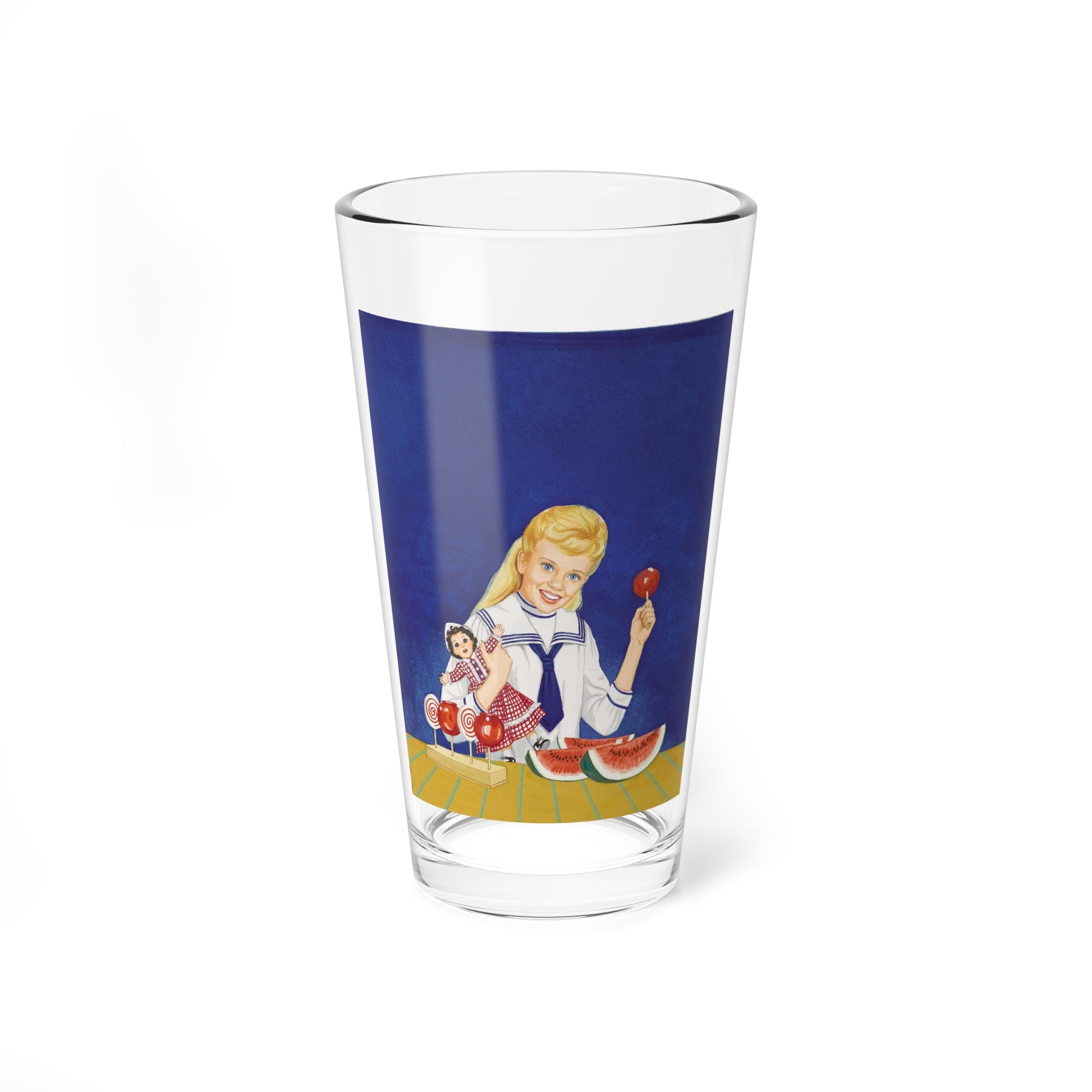 Walt Disney's Pollyanna, Little Golden Book cover illustration, 1960 - Pint Glass 16oz-16oz-Go Mug Yourself