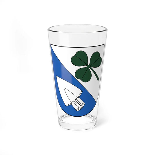 Waltalingen-blazon (Switzerland) (Coat of Arms) Pint Glass 16oz 16oz - Go Mug Yourself