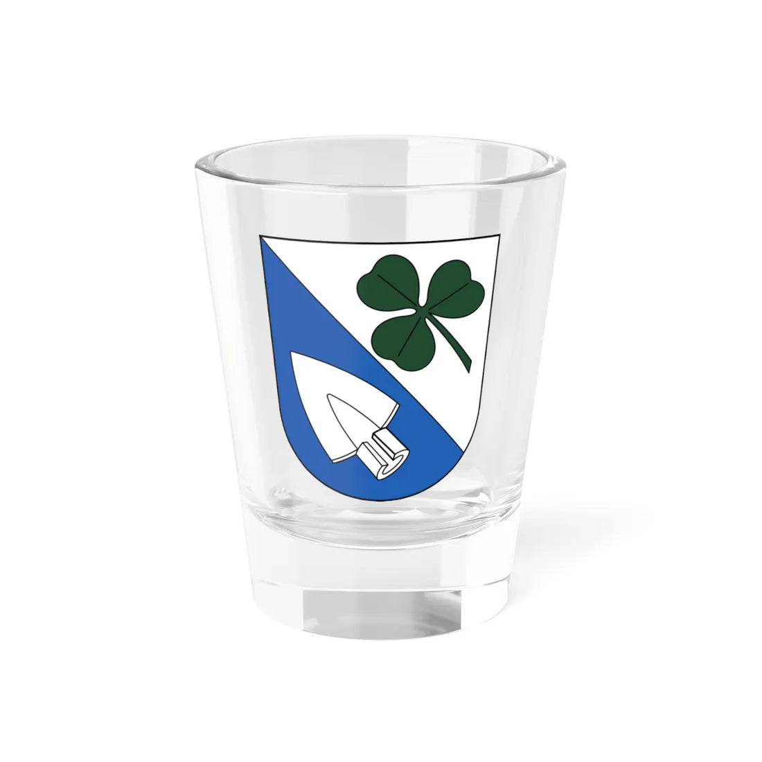 Waltalingen-blazon (Switzerland) (Coat of Arms) Shot Glass 1.5oz 1.5oz - Go Mug Yourself