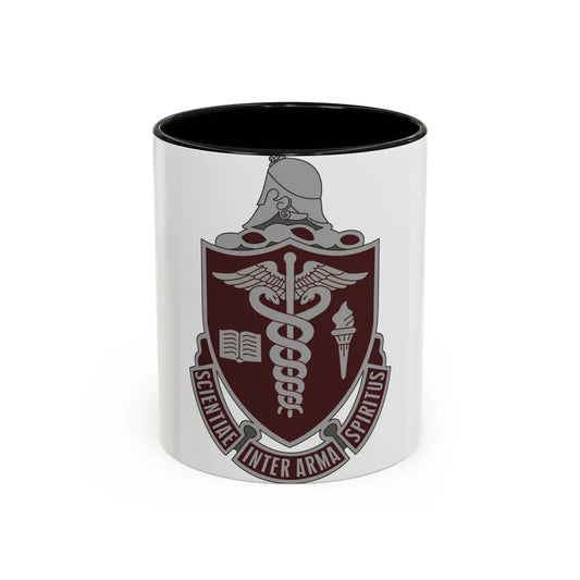Walter Reed National Military Medical Center (U.S. Army) Accent Coffee Mug 11oz Black - Go Mug Yourself