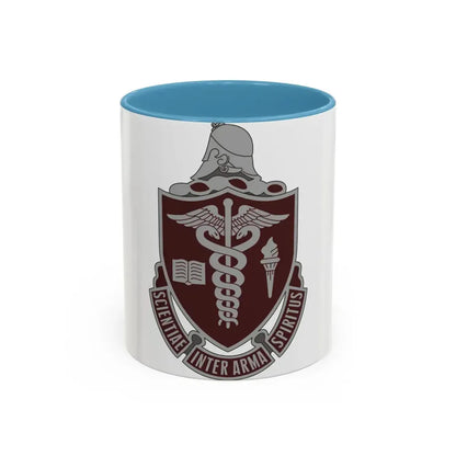 Walter Reed National Military Medical Center (U.S. Army) Accent Coffee Mug 11oz Light Blue - Go Mug Yourself