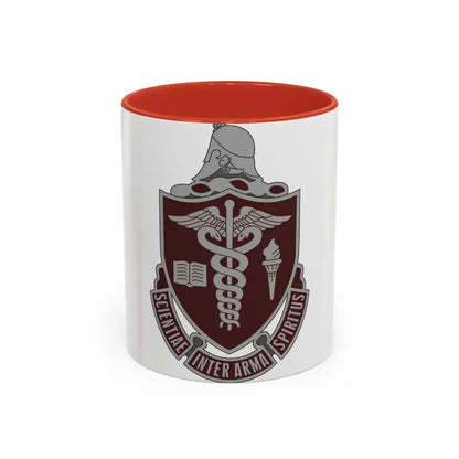 Walter Reed National Military Medical Center (U.S. Army) Accent Coffee Mug 11oz Red - Go Mug Yourself