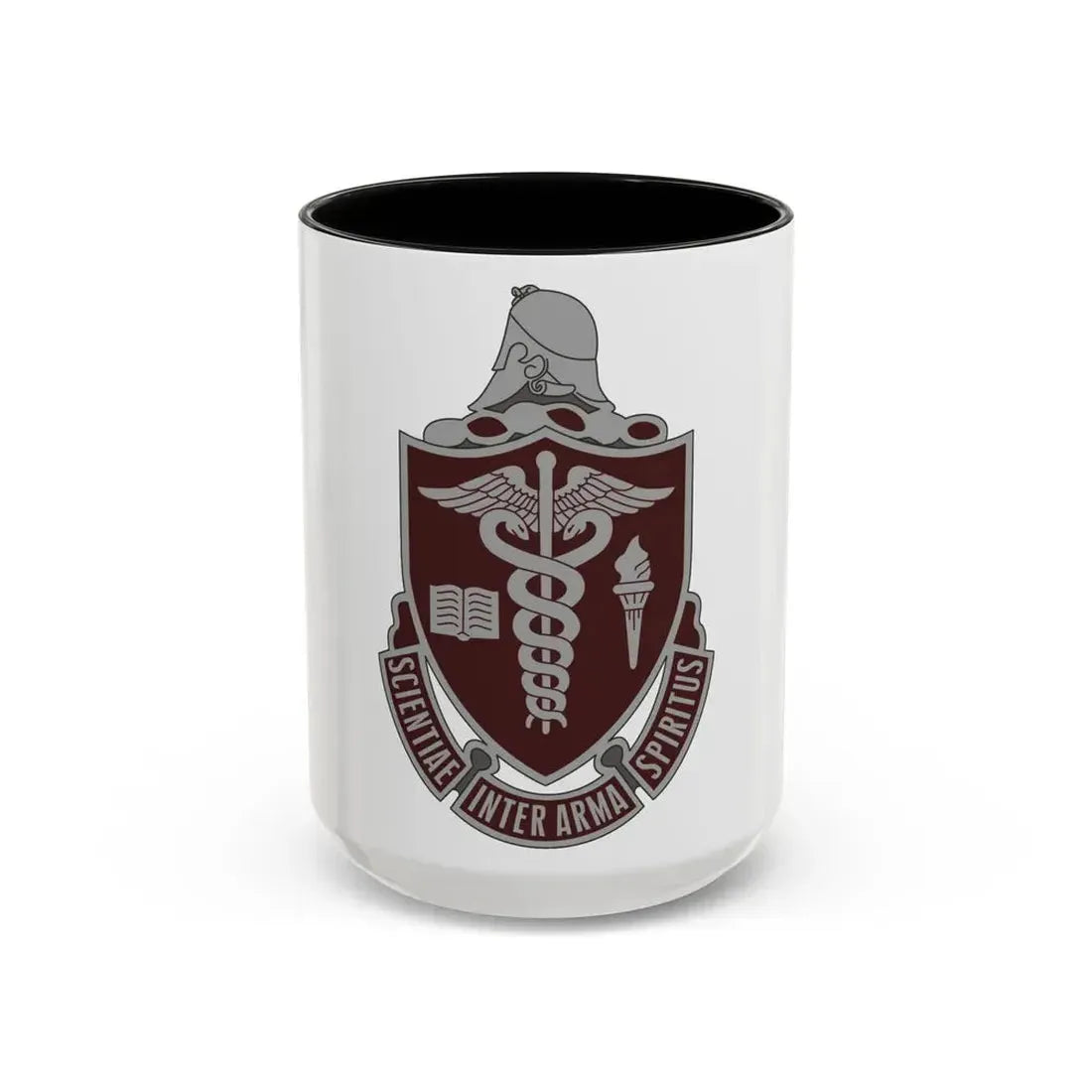 Walter Reed National Military Medical Center (U.S. Army) Accent Coffee Mug 15oz Black - Go Mug Yourself