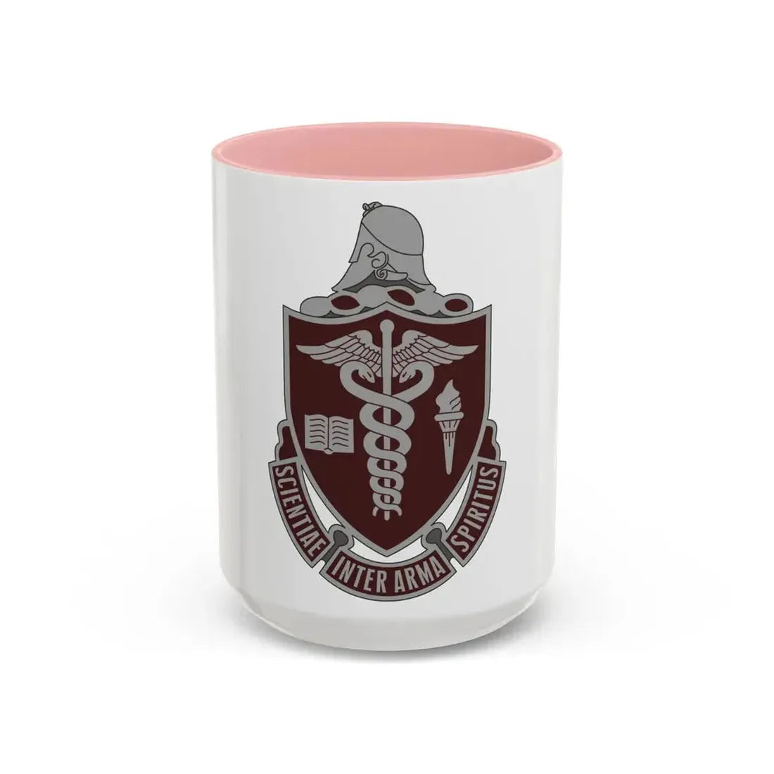 Walter Reed National Military Medical Center (U.S. Army) Accent Coffee Mug 15oz Pink - Go Mug Yourself
