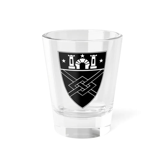 WandJShield bw (United States) (Coat of Arms) Shot Glass 1.5oz 1.5oz - Go Mug Yourself